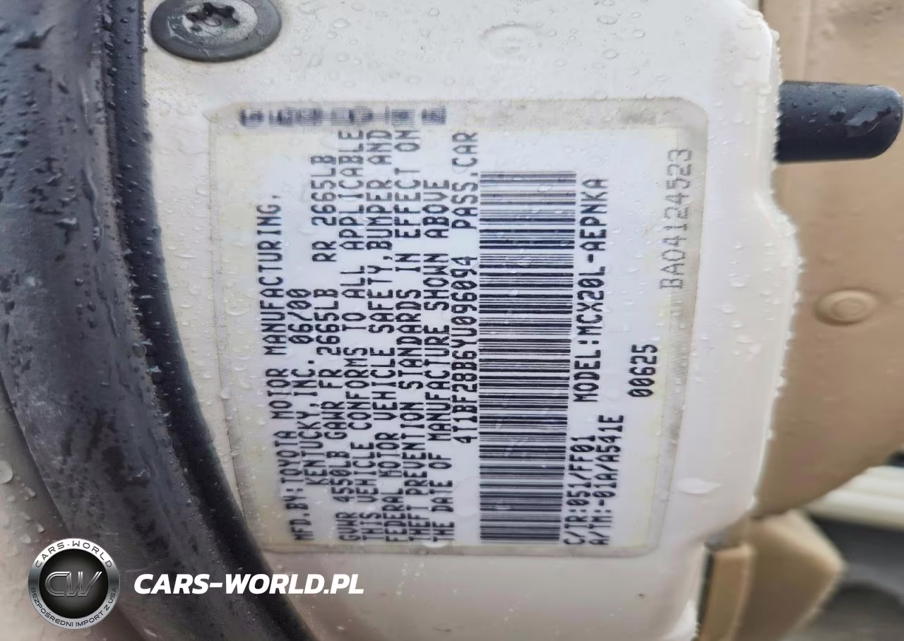 2000 Toyota Avalon Xl VIN:4T1BF28B6YU096094 - 12