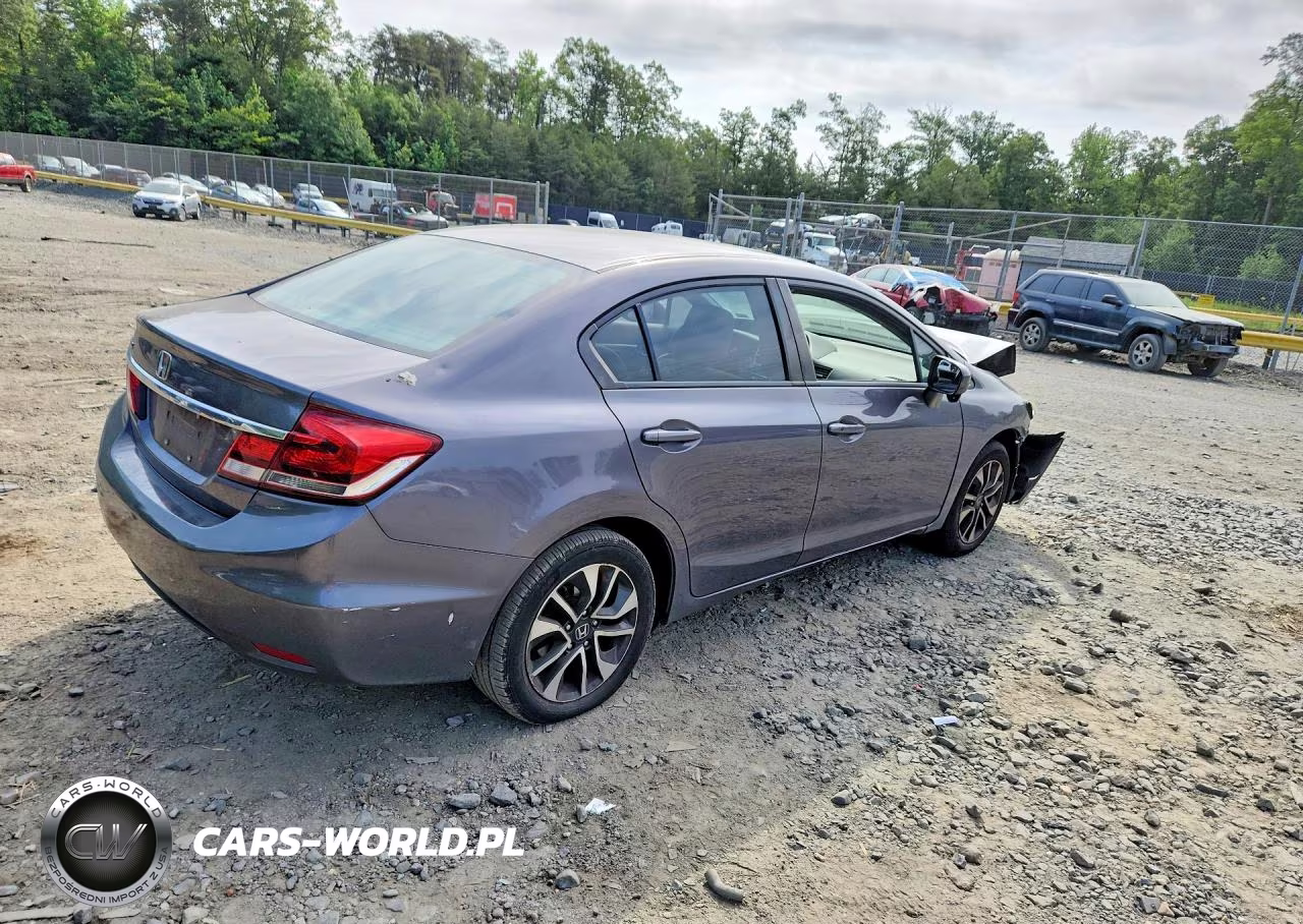 2015 Honda Civic Ex VIN:19XFB2F88FE113725 - 3