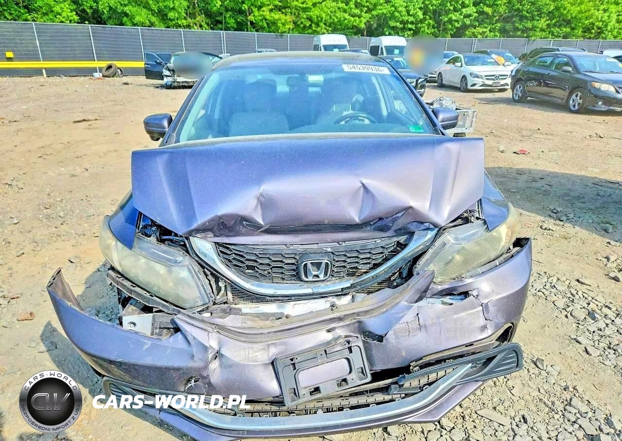 2015 Honda Civic Ex VIN:19XFB2F88FE113725 - 5