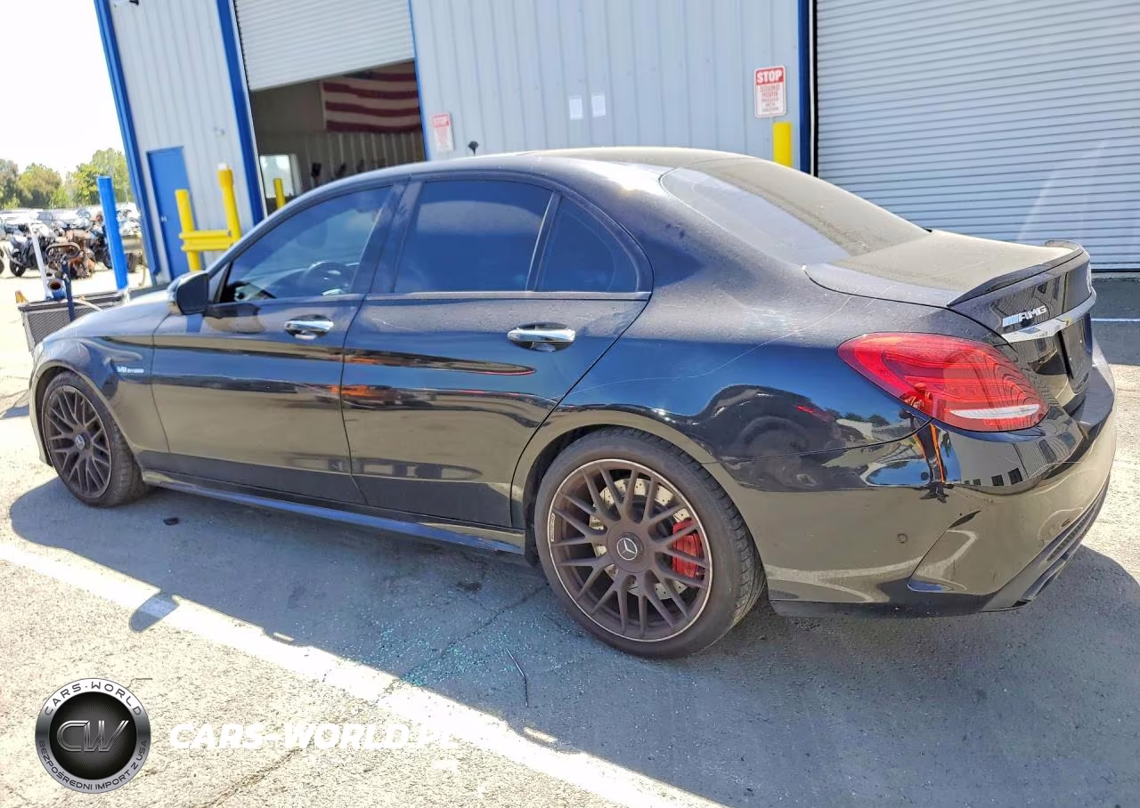 2017 Mercedes-Benz C 63 Amg-S VIN:55SWF8HB4HU214109 - 2