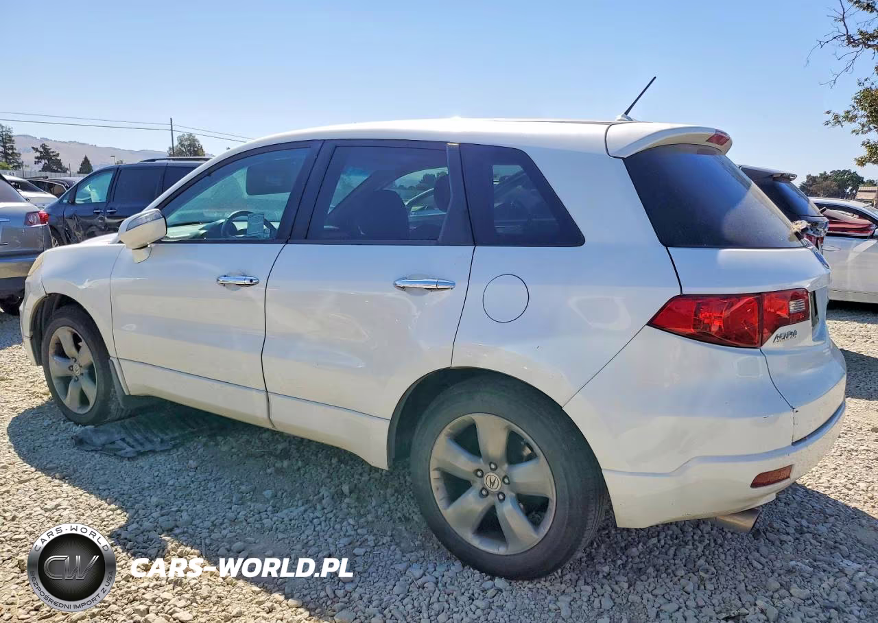 2007 Acura Rdx VIN:5J8TB18227A002017 - 2