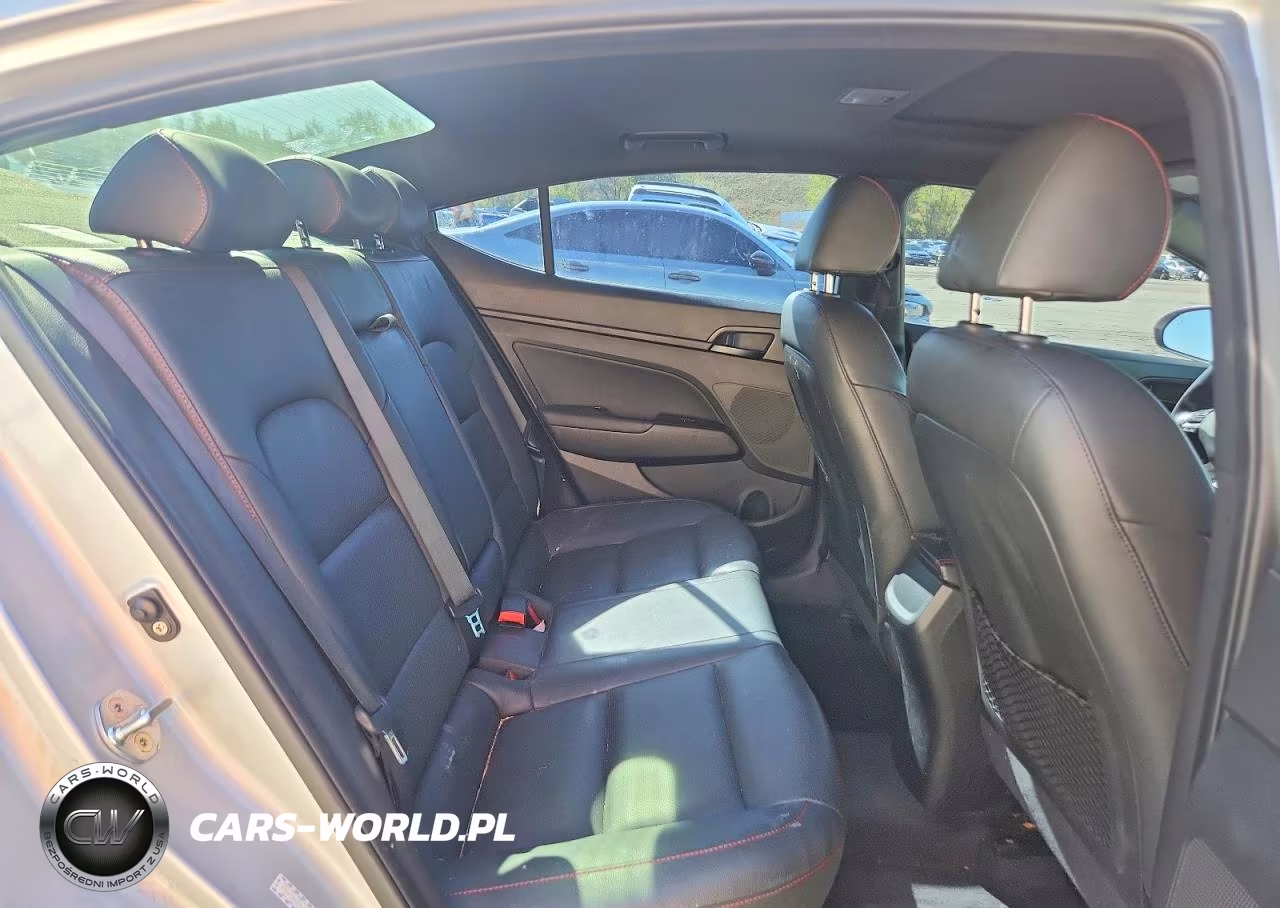 2018 Hyundai Elantra Sport VIN:KMHD04LB8JU519552 - 10