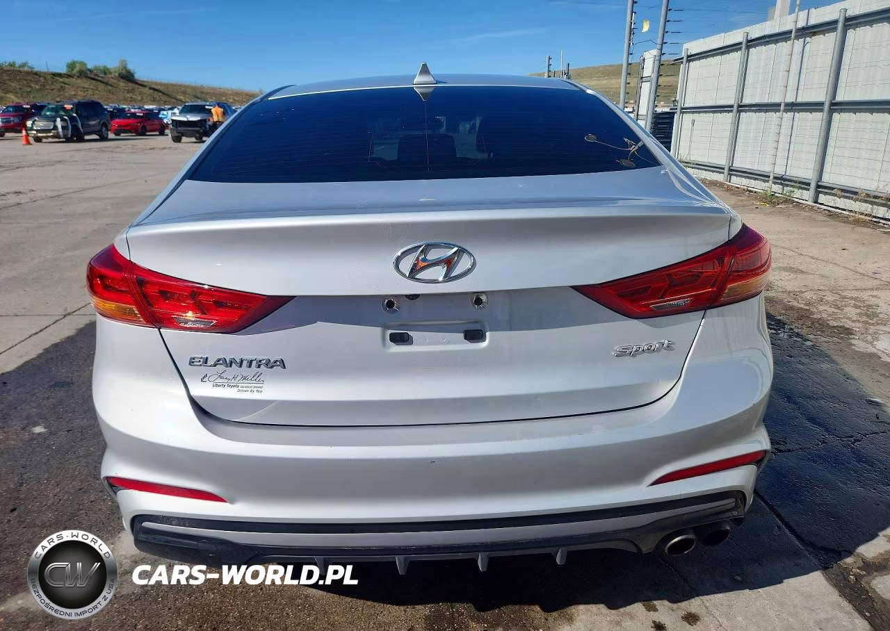 2018 Hyundai Elantra Sport VIN:KMHD04LB8JU519552 - 6