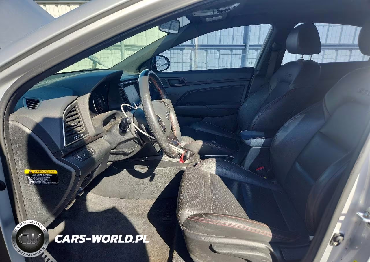 2018 Hyundai Elantra Sport VIN:KMHD04LB8JU519552 - 7