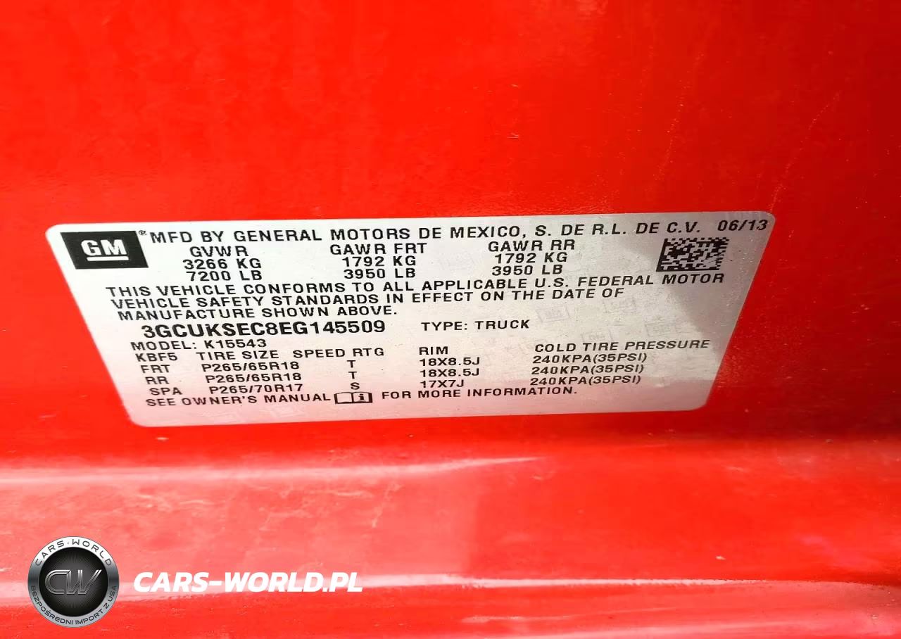 2014 Chevrolet Silverado K1500 Ltz VIN:3GCUKSEC8EG145509 - 12