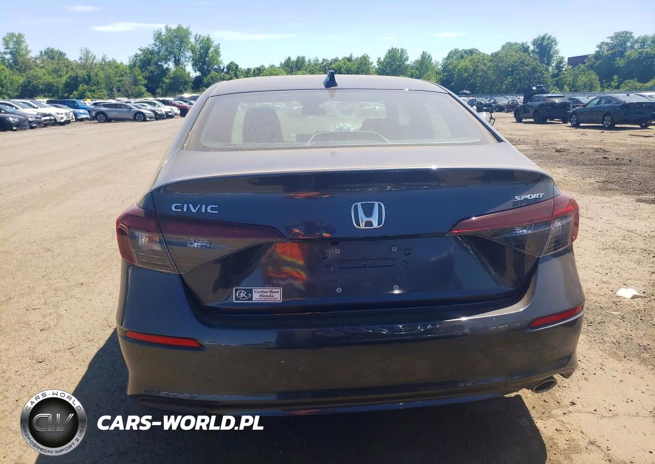 2025 Honda Civic Sport VIN:2HGFE2F5XSH508504 - 6