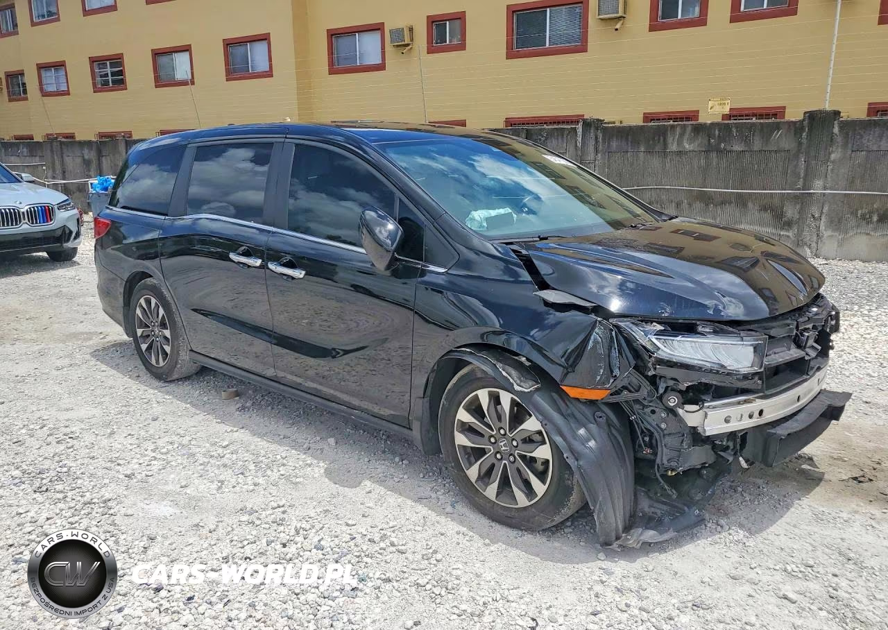 2024 Honda Odyssey Exl VIN:5FNRL6H6XRB052101 - 4