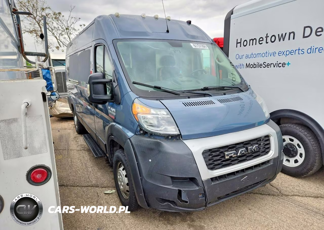 2020 Ram Promaster 3500 Delivery Van VIN:3C6URVJG8LE140543 - 4