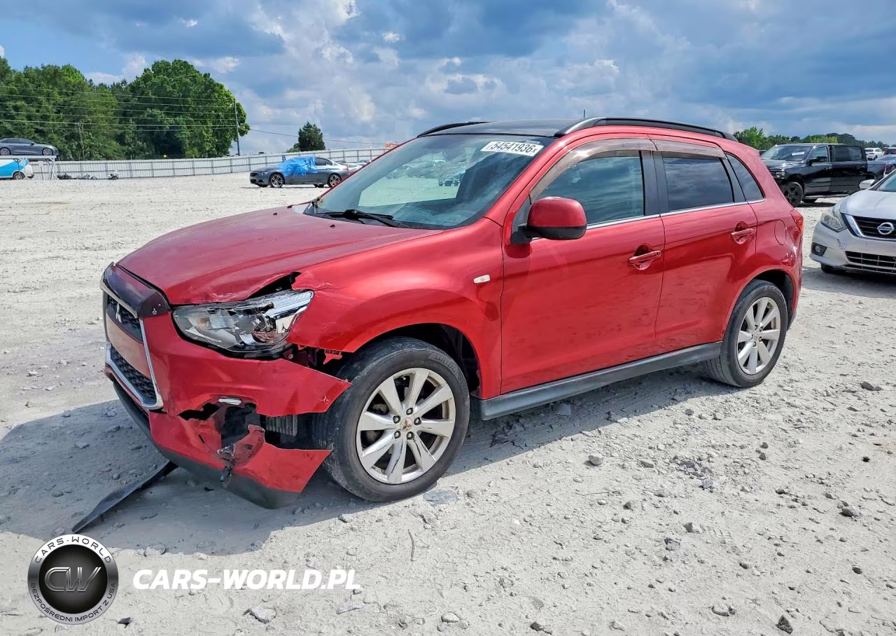 2015 Mitsubishi Outlander Sport Se VIN:4A4AP4AU5FE017485 - 1