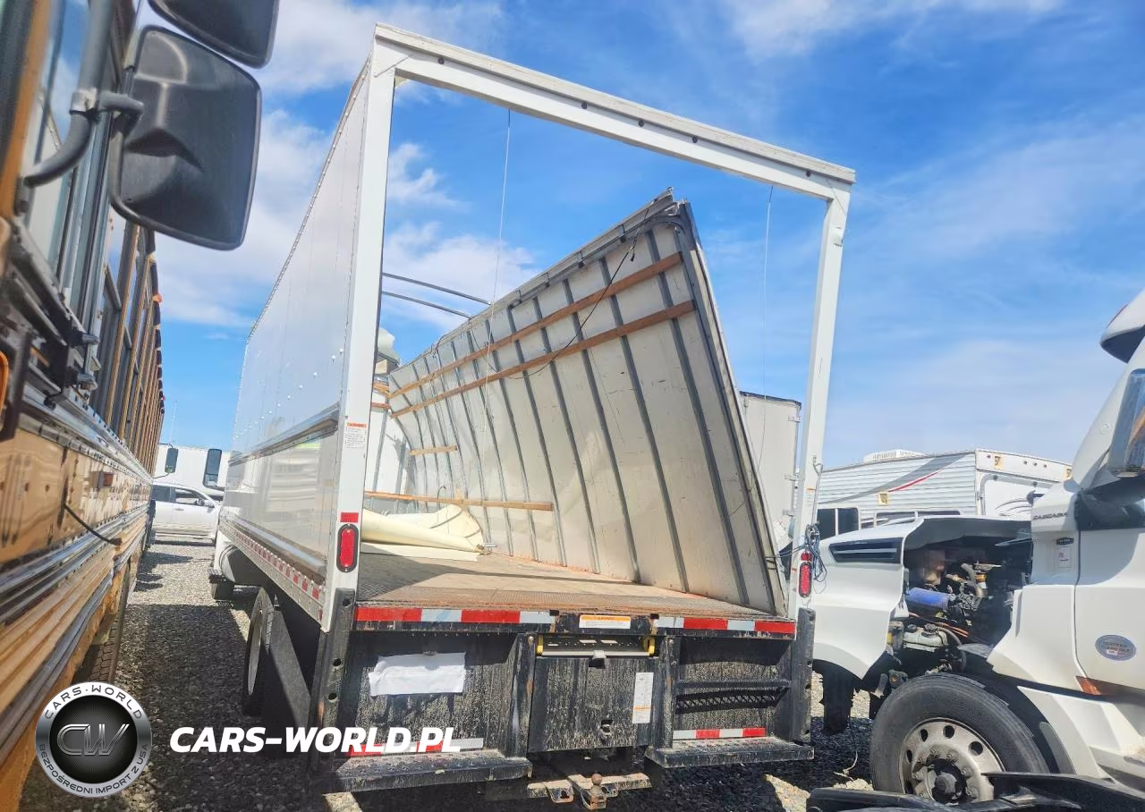 2023 International Mv607 Box Truck VIN:3HAEUMML8PL621131 - 2
