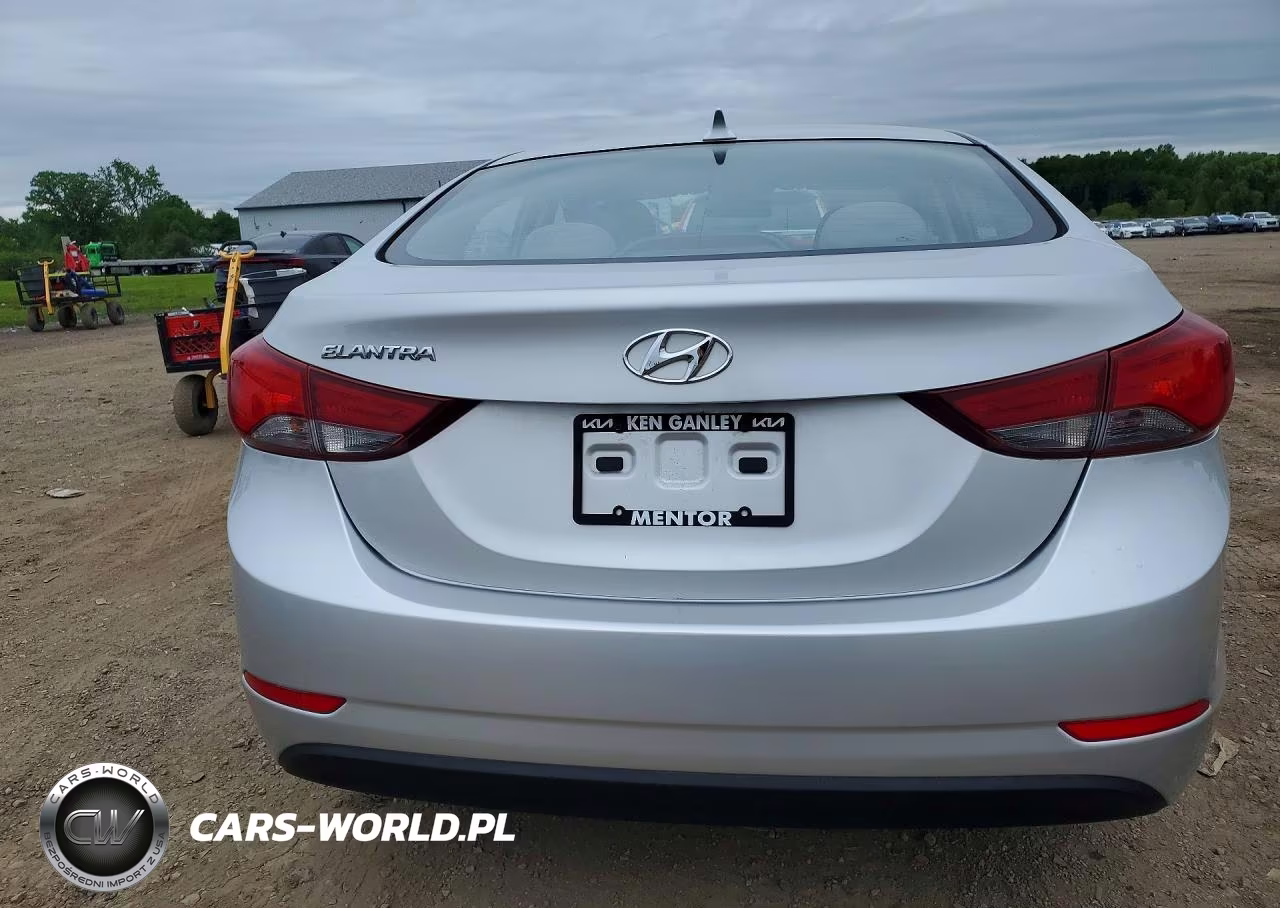 2016 Hyundai Elantra Se VIN:5NPDH4AE7GH718878 - 6