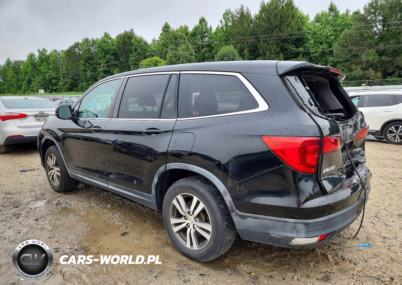 2016 Honda Pilot Exl VIN:5FNYF6H52GB117739 - 2