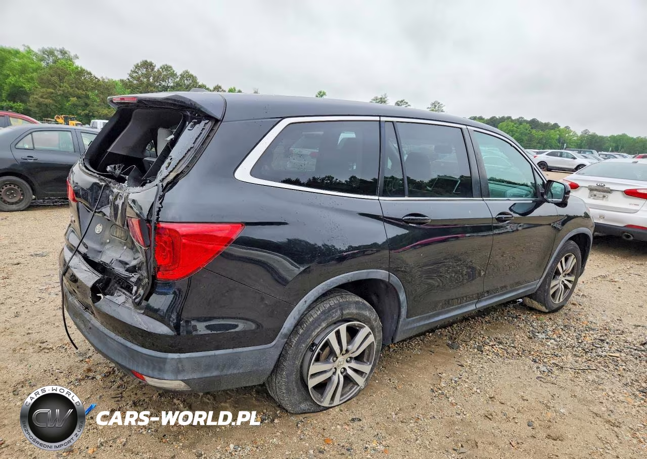 2016 Honda Pilot Exl VIN:5FNYF6H52GB117739 - 3