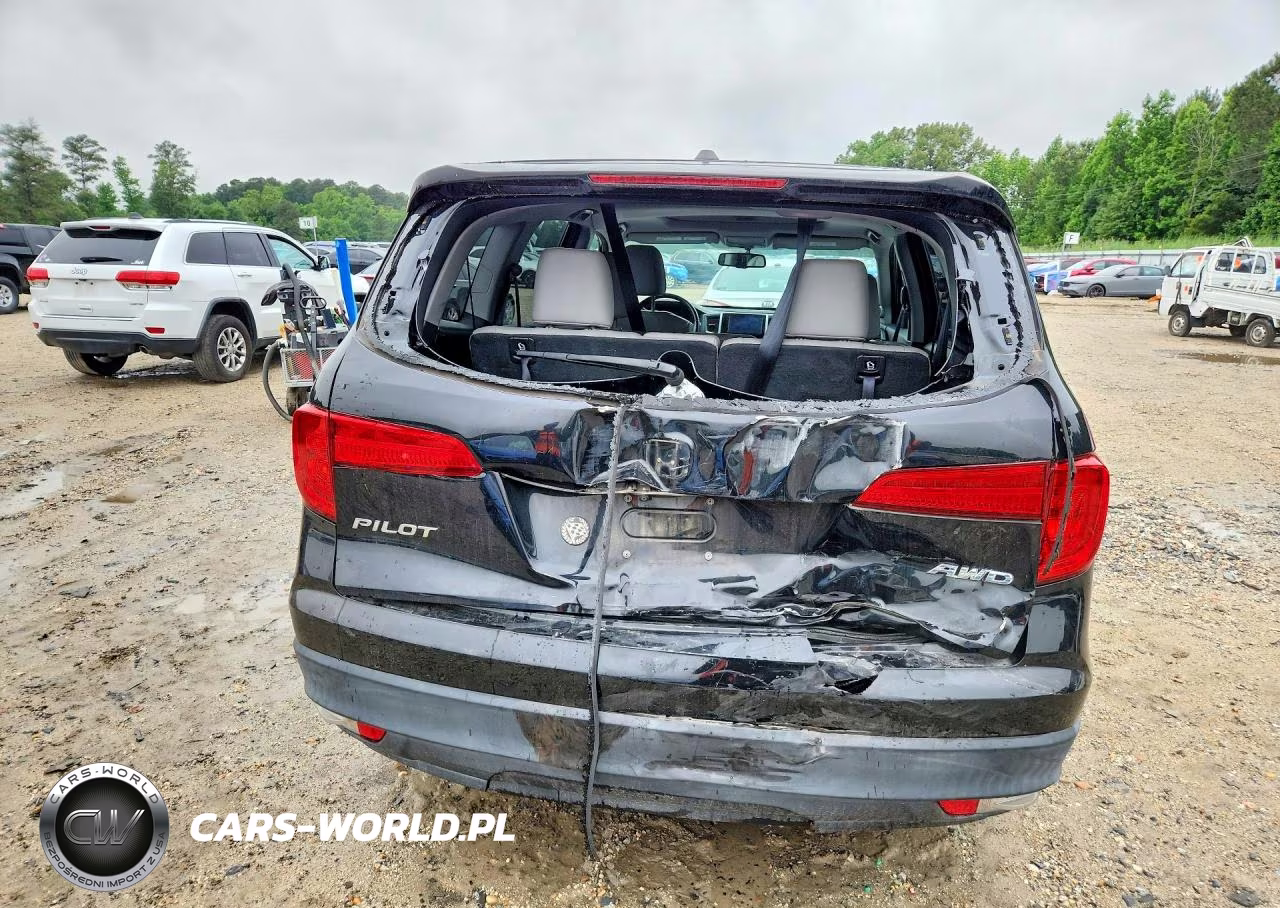 2016 Honda Pilot Exl VIN:5FNYF6H52GB117739 - 6