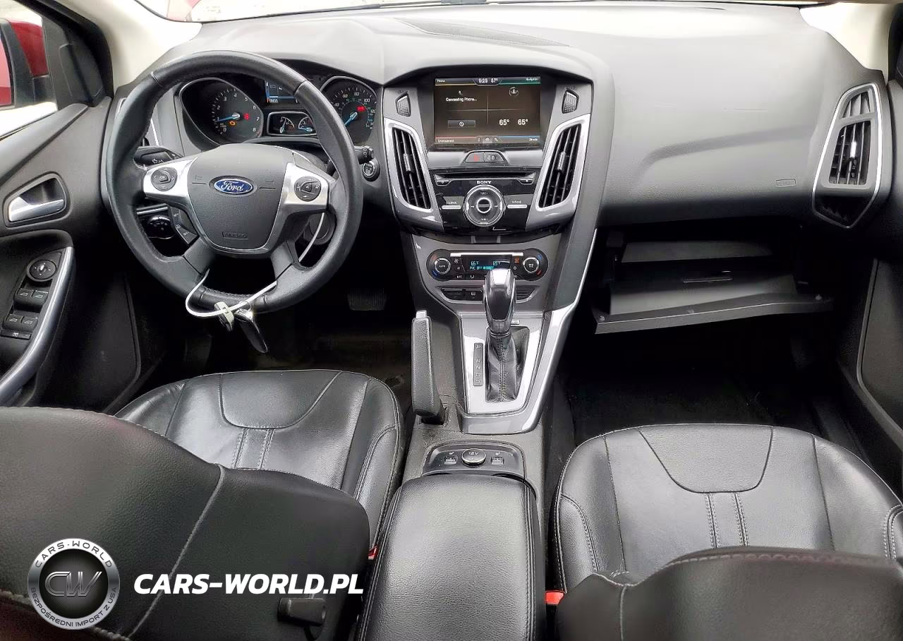 2014 Ford Focus Titanium VIN:1FADP3N23EL255245 - 8