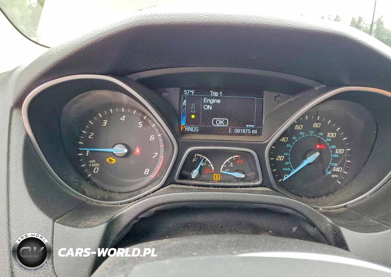 2014 Ford Focus Titanium VIN:1FADP3N23EL255245 - 9