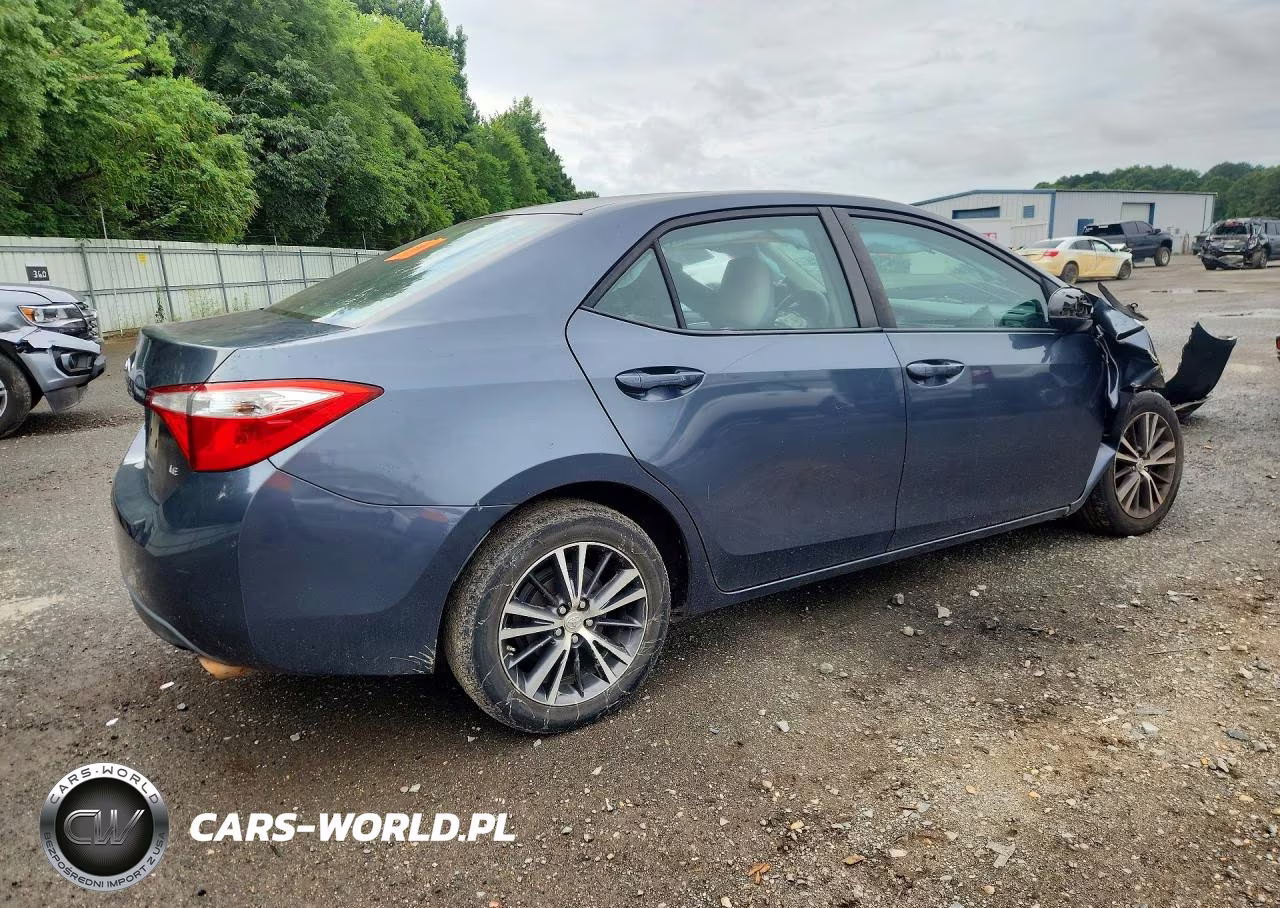 2016 Toyota Corolla Le Plus VIN:5YFBURHE7GP378463 - 3