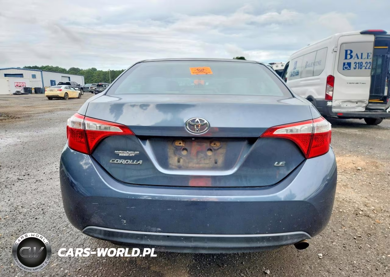 2016 Toyota Corolla Le Plus VIN:5YFBURHE7GP378463 - 6