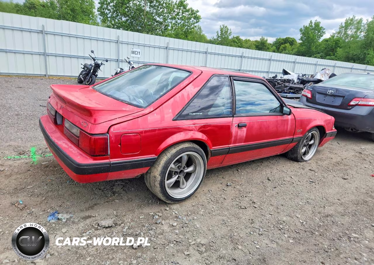 1989 Ford Mustang Lx VIN:1FABP41E6KF108604 - 3