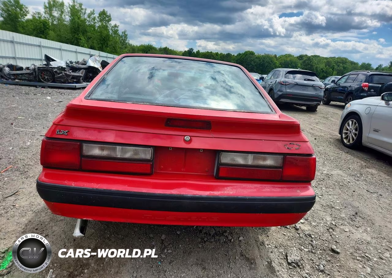 1989 Ford Mustang Lx VIN:1FABP41E6KF108604 - 6
