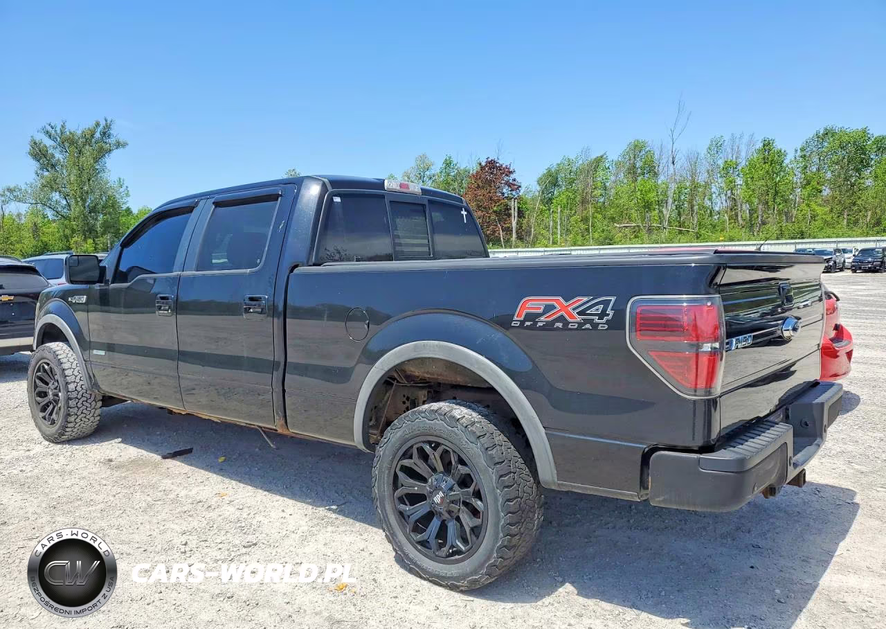 2013 Ford F150 Supercrew VIN:1FTFW1ETXDFB58611 - 2