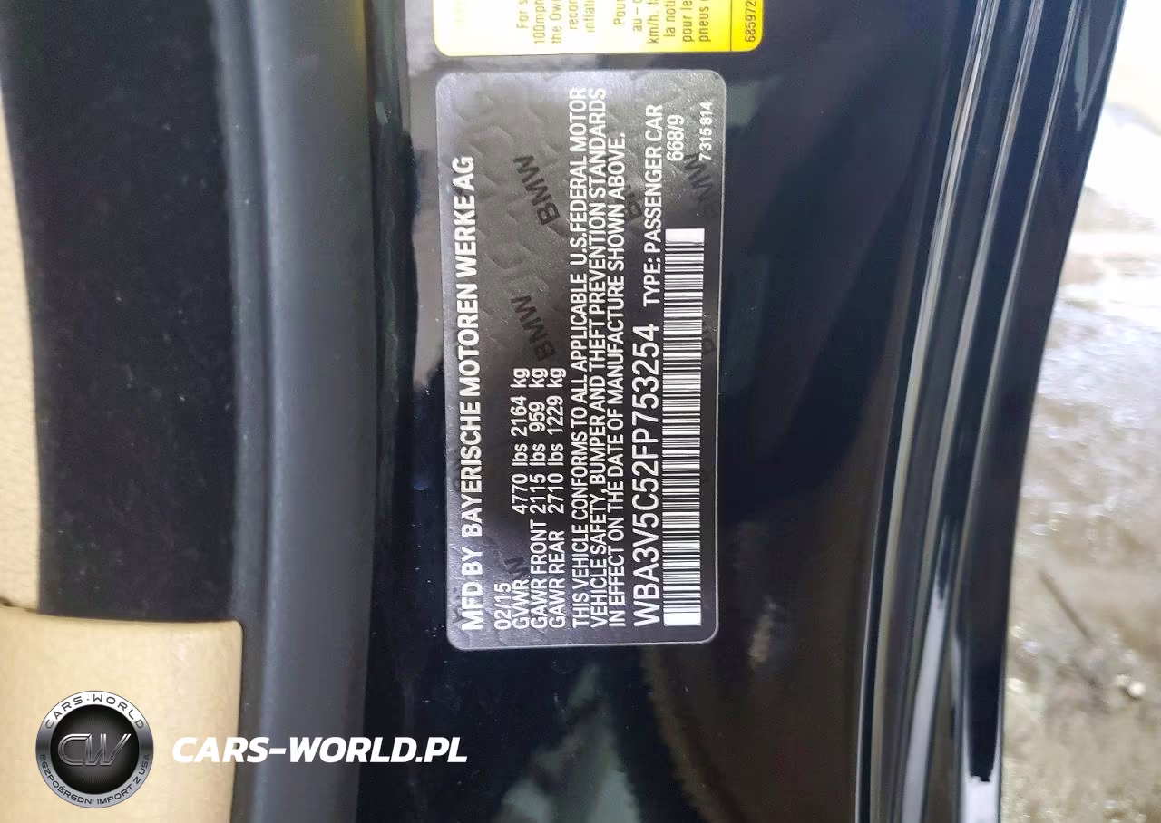 2015 BMW 428 I VIN:WBA3V5C52FP753254 - 12