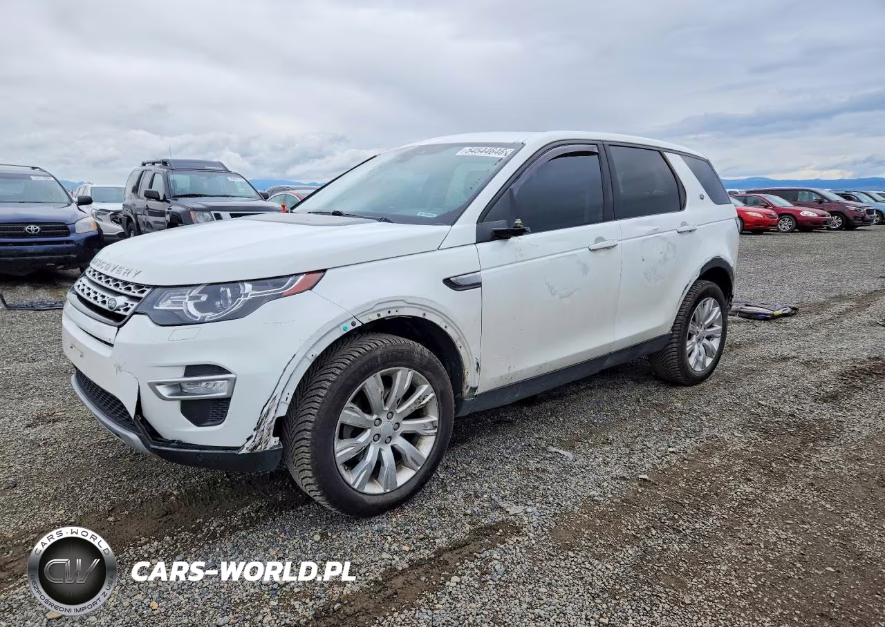 2016 Land Rover Discovery Sport Hse Luxury