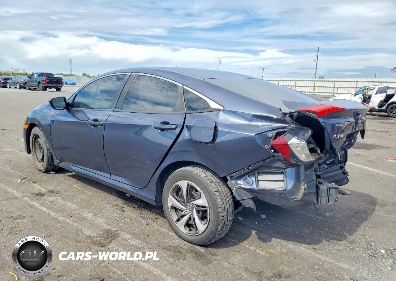 2019 Honda Civic Lx VIN:19XFC2F6XKE004768 - 2