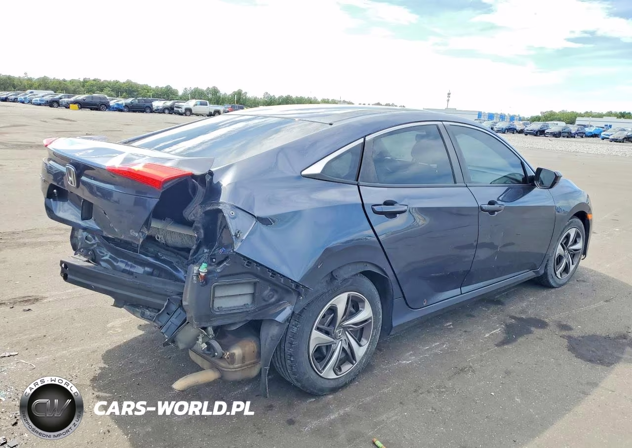 2019 Honda Civic Lx VIN:19XFC2F6XKE004768 - 3