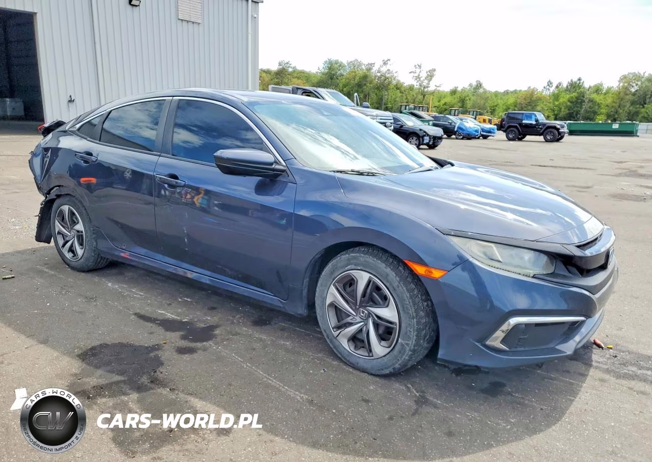 2019 Honda Civic Lx VIN:19XFC2F6XKE004768 - 4