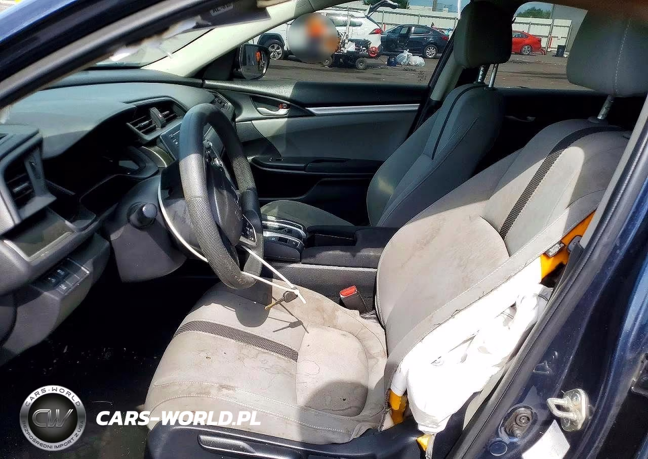 2019 Honda Civic Lx VIN:19XFC2F6XKE004768 - 7