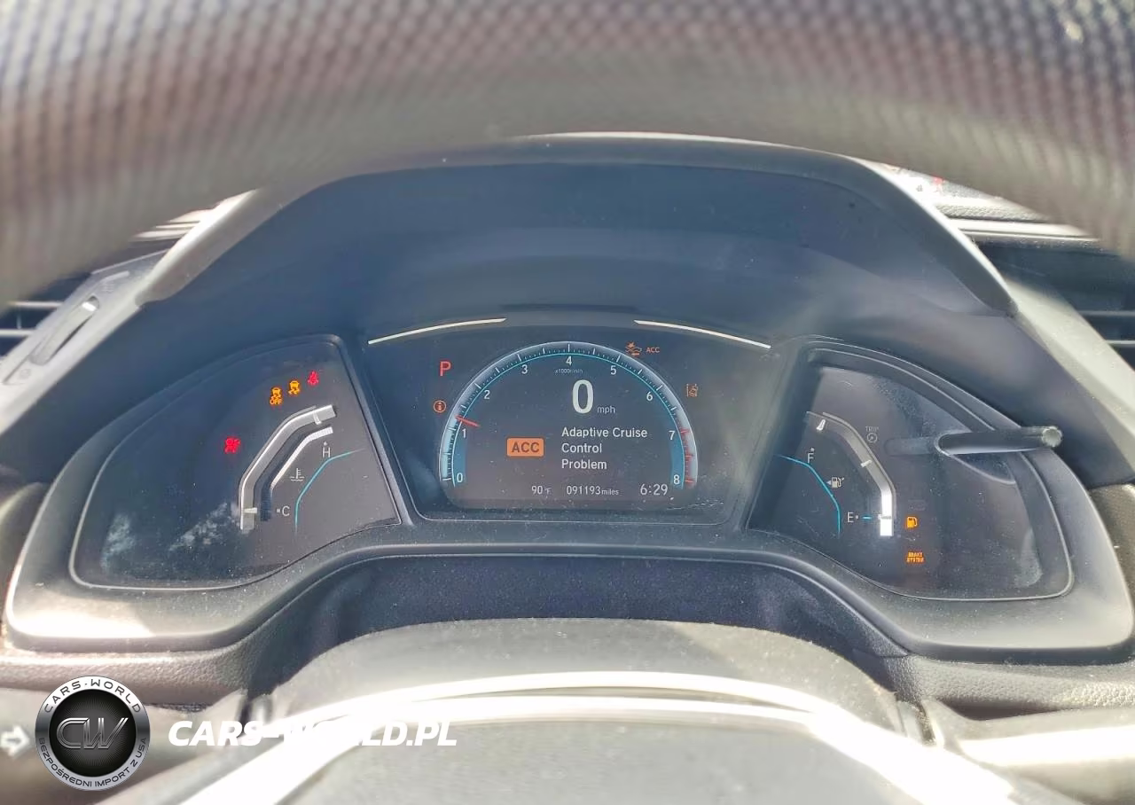 2019 Honda Civic Lx VIN:19XFC2F6XKE004768 - 9