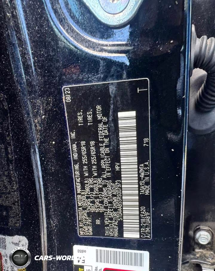 2024 Toyota Grand Highlander Xle VIN:5TDAAAB55RS007973 - 12