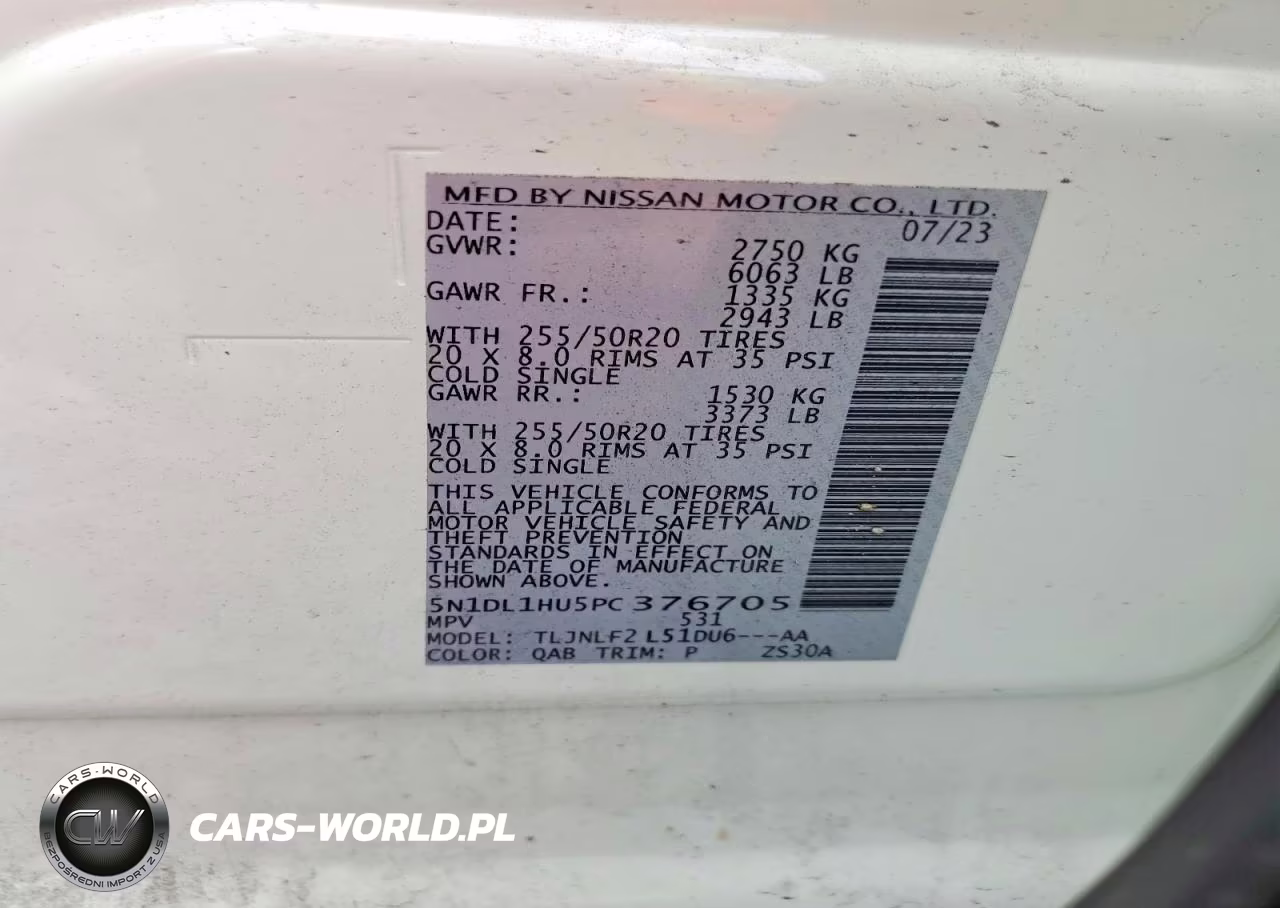 2023 Infiniti Qx60 Autograph VIN:5N1DL1HU5PC376705 - 14