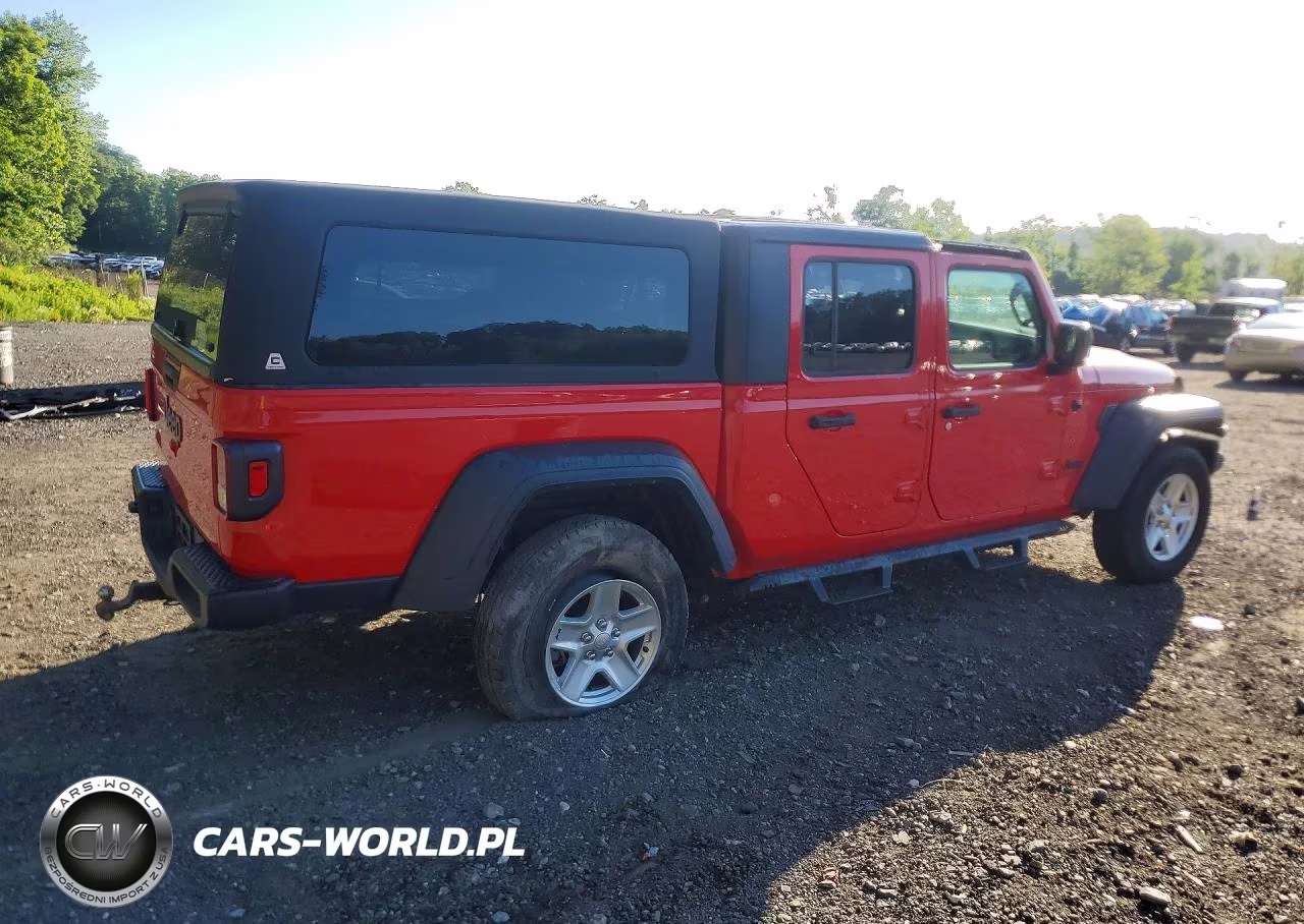 2020 Jeep Gladiator Sport VIN:1C6JJTAG0LL154457 - 3