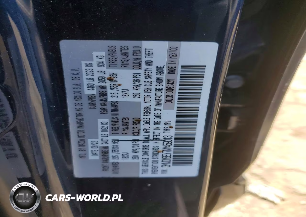 2022 Mazda Cx-30 Premium Plus VIN:3MVDMBEY7NM459013 - 13