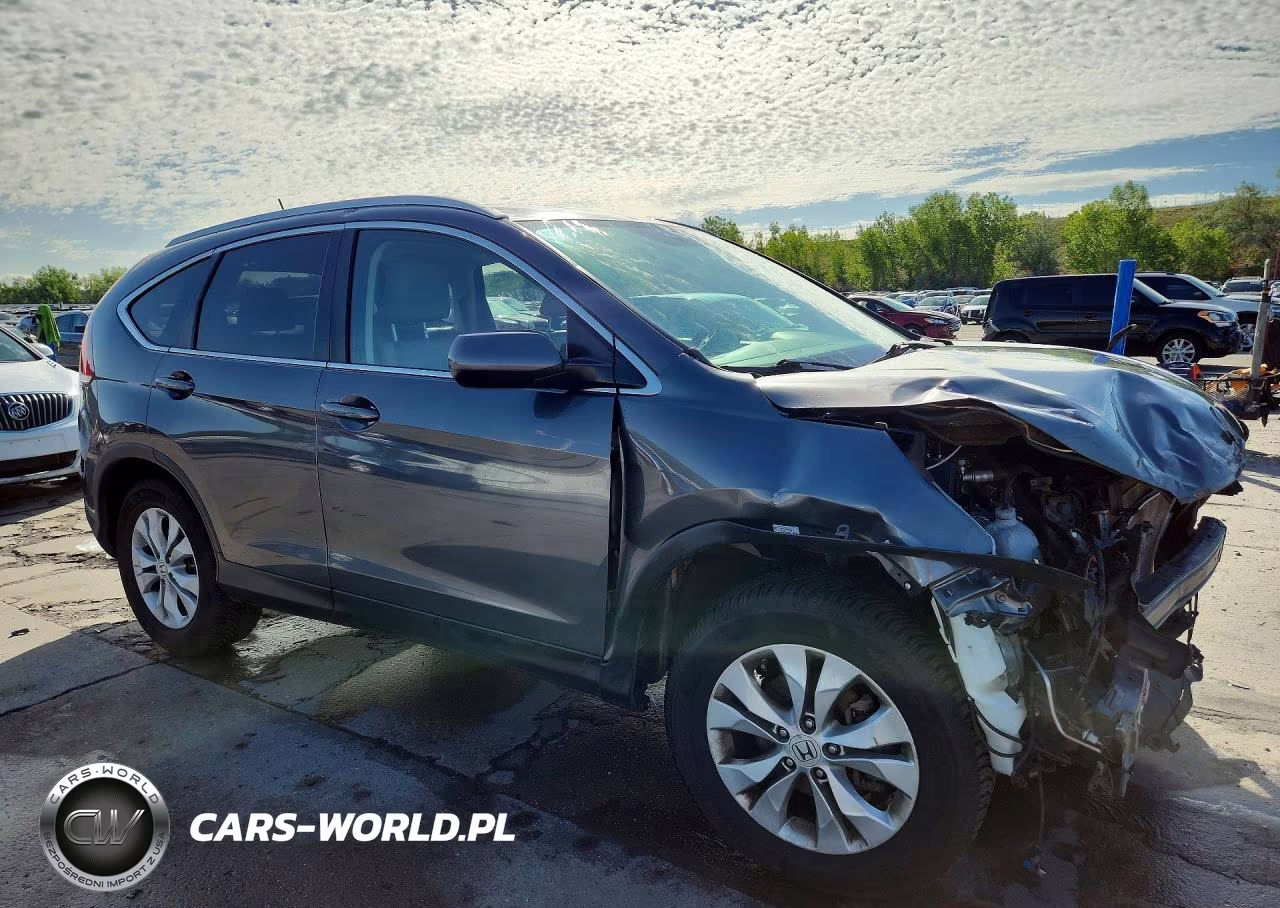 2013 Honda Cr-V Exl VIN:2HKRM4H74DH688209 - 4