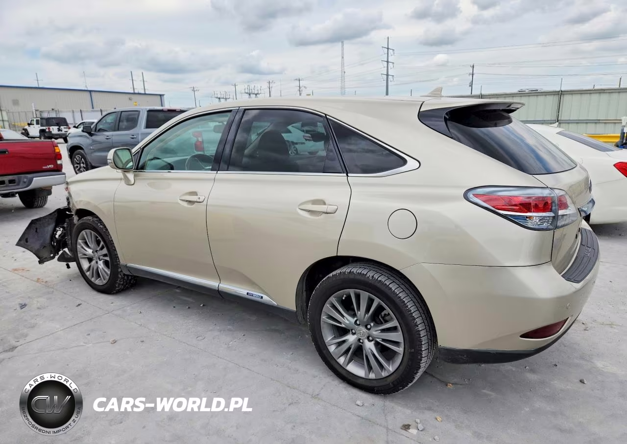 2013 Lexus Rx 450H VIN:JTJZB1BA3D2409162 - 2