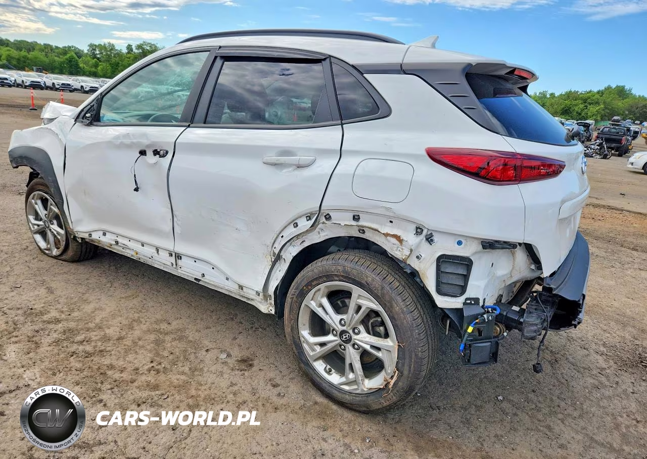 2022 Hyundai Kona Sel VIN:KM8K6CAB8NU761833 - 2