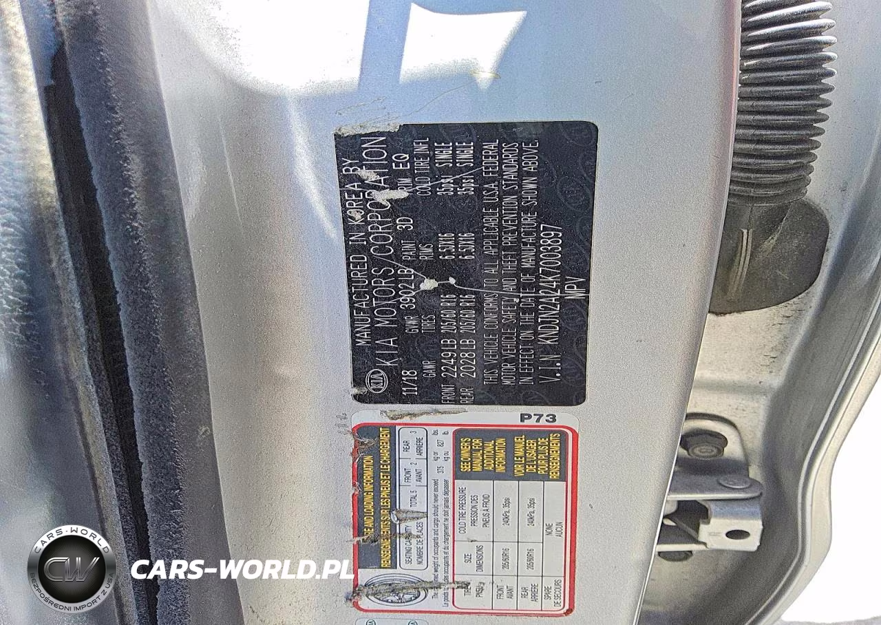 2019 Kia Soul Base VIN:KNDJN2A24K7003897 - 12
