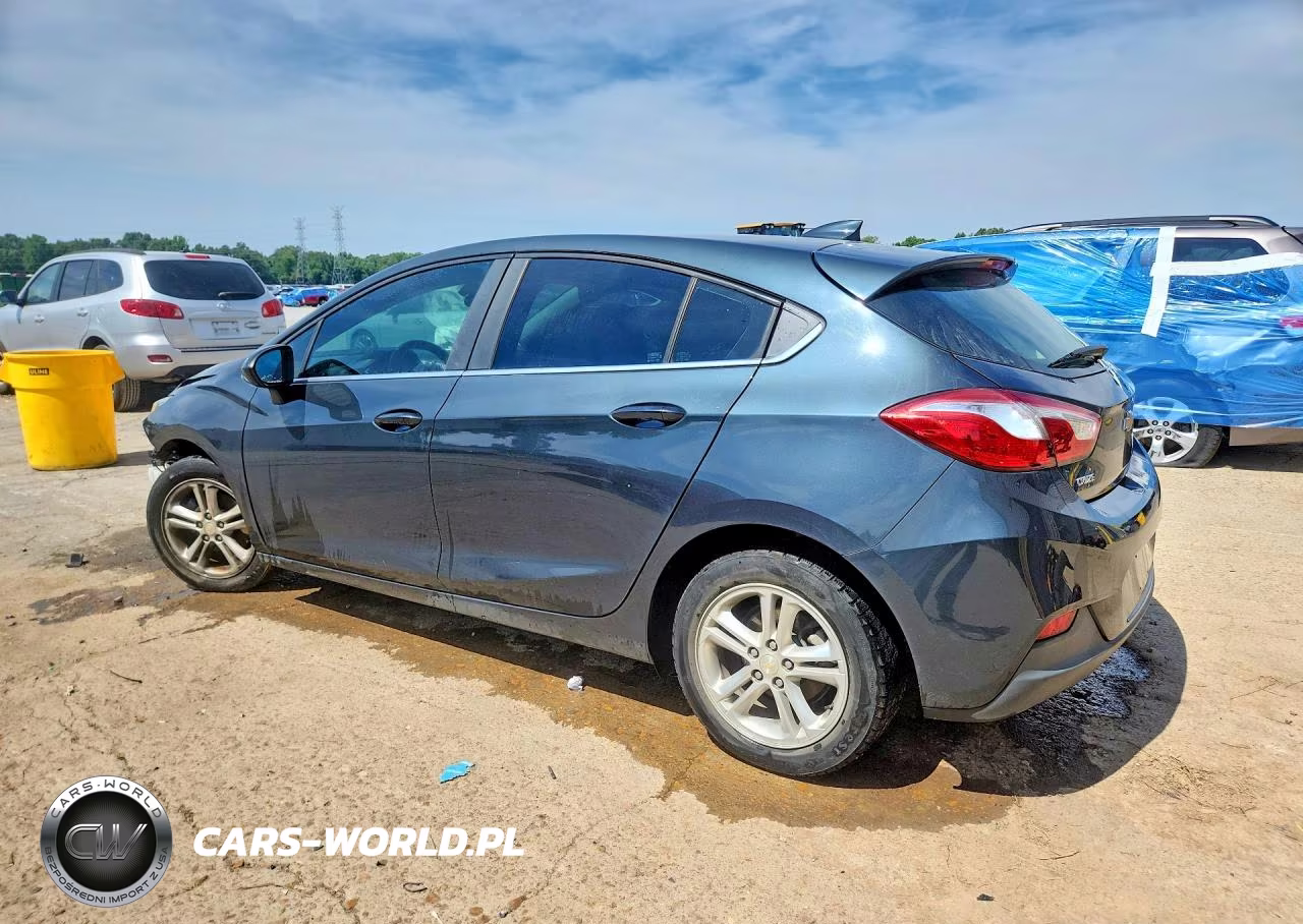2017 Chevrolet Cruze Lt VIN:3G1BE6SM5HS578833 - 2