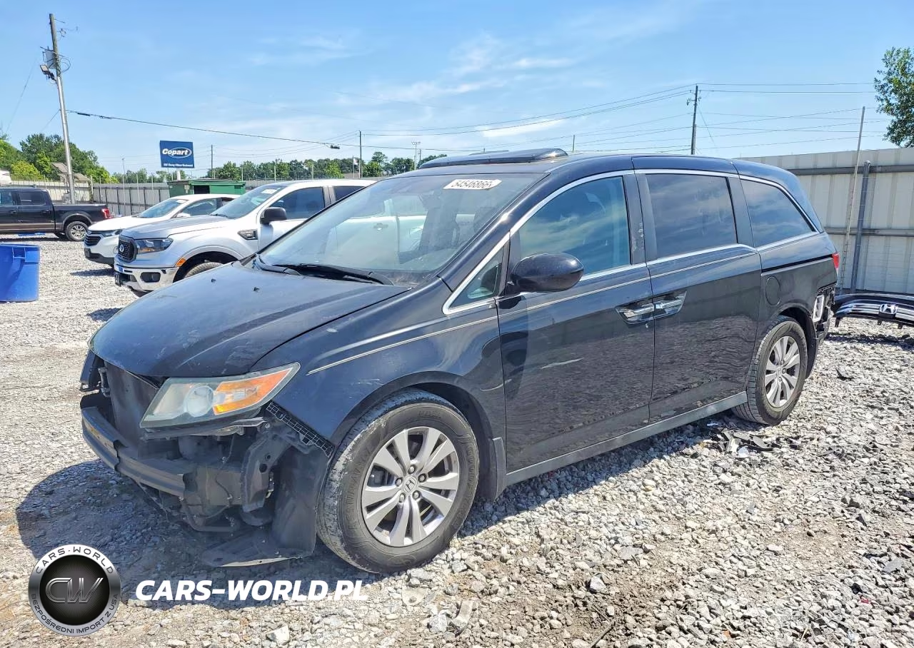 2016 Honda Odyssey Exl – zdjęcie 1 z 14