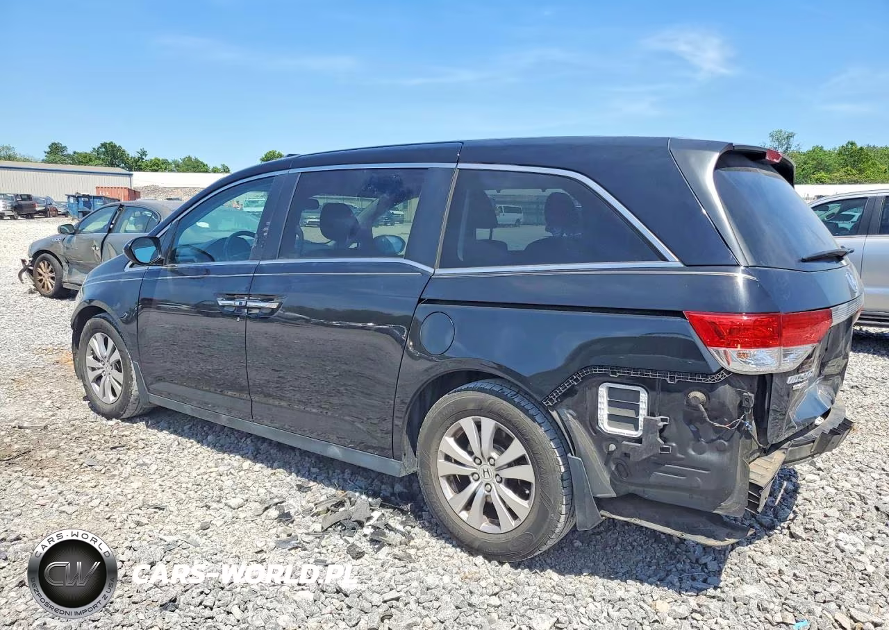 2016 Honda Odyssey Exl VIN:5FNRL5H69GB030369 - 2