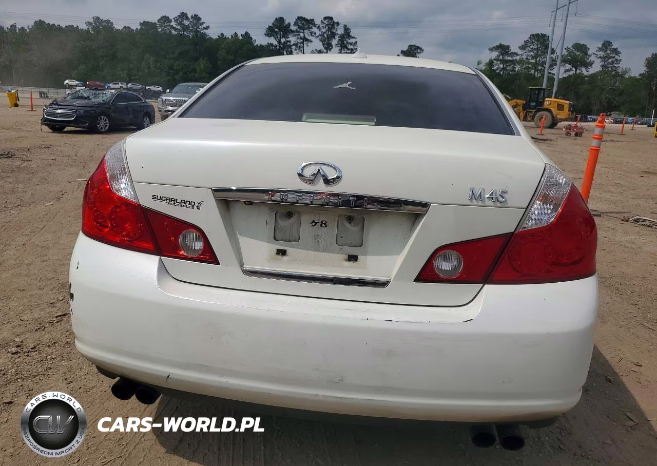 2007 Infiniti M45 Base VIN:JNKBY01E07M401626 - 6