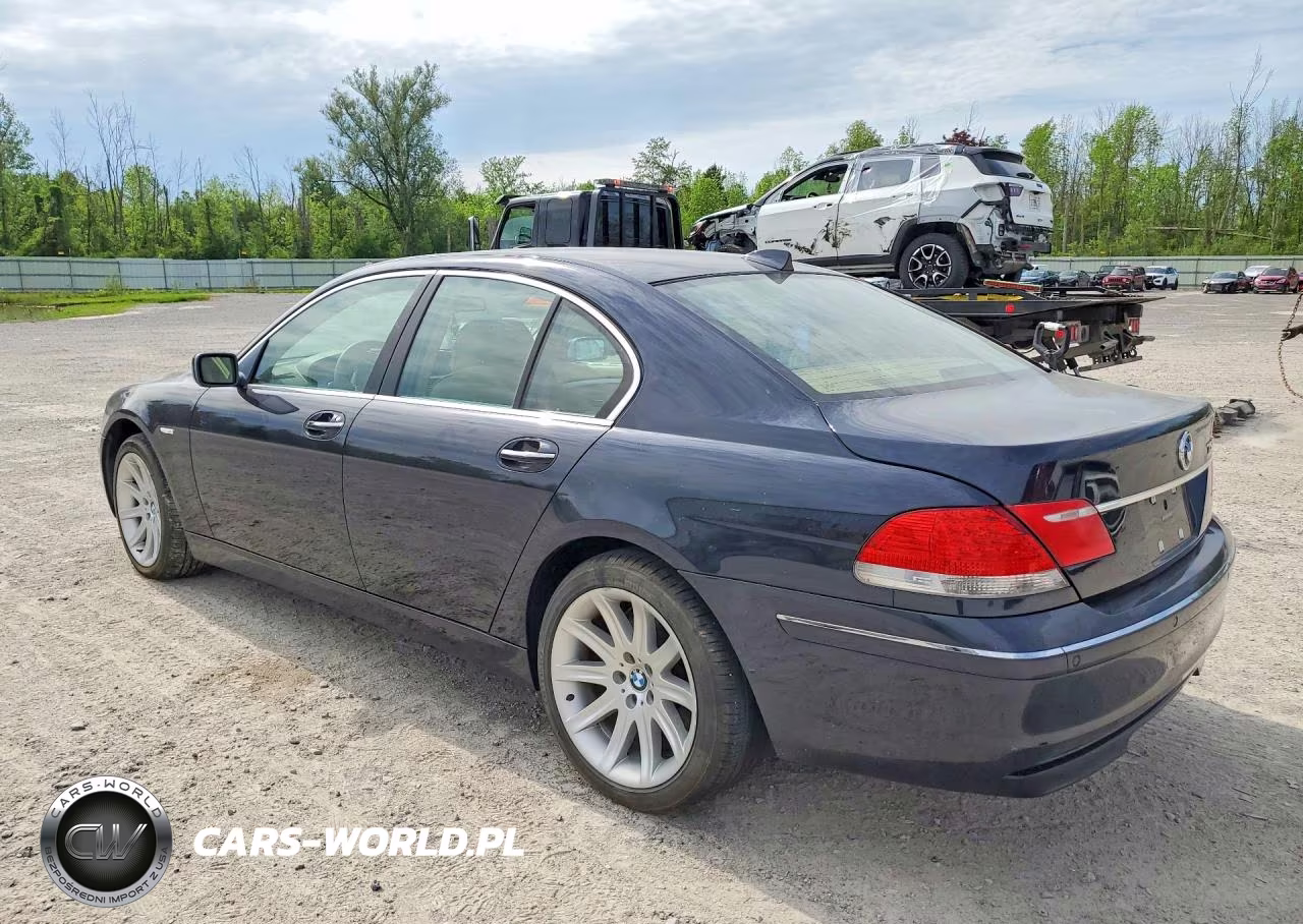 2006 BMW 750 I VIN:WBAHL83576DT02058 - 2