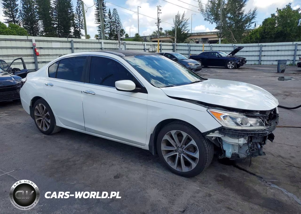 2014 Honda Accord Sport VIN:1HGCR2F50EA237043 - 4