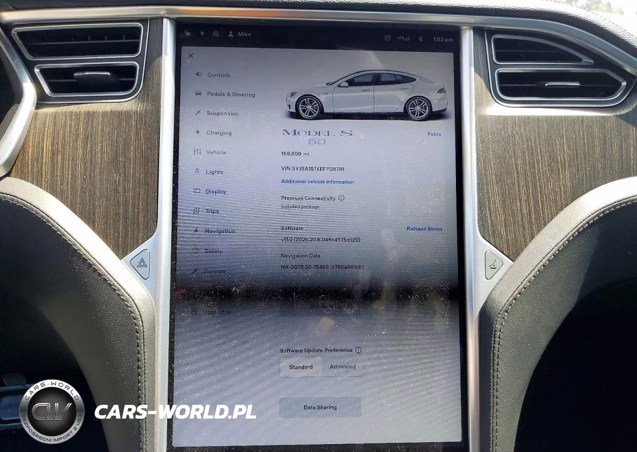2014 Tesla Model S VIN:5YJSA1S1XEFP28791 - 9