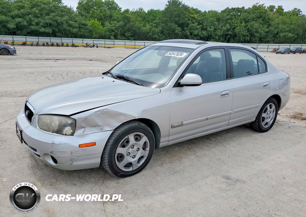 2003 Hyundai Elantra Gls VIN:KMHDN45D33U575515 - 1