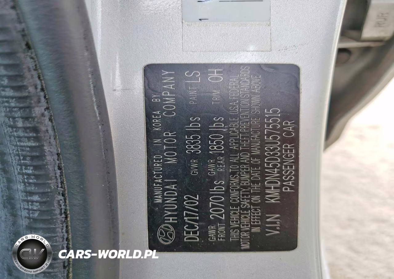 2003 Hyundai Elantra Gls VIN:KMHDN45D33U575515 - 12