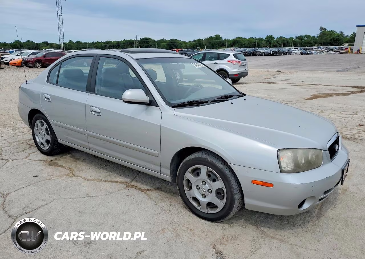 2003 Hyundai Elantra Gls VIN:KMHDN45D33U575515 - 4